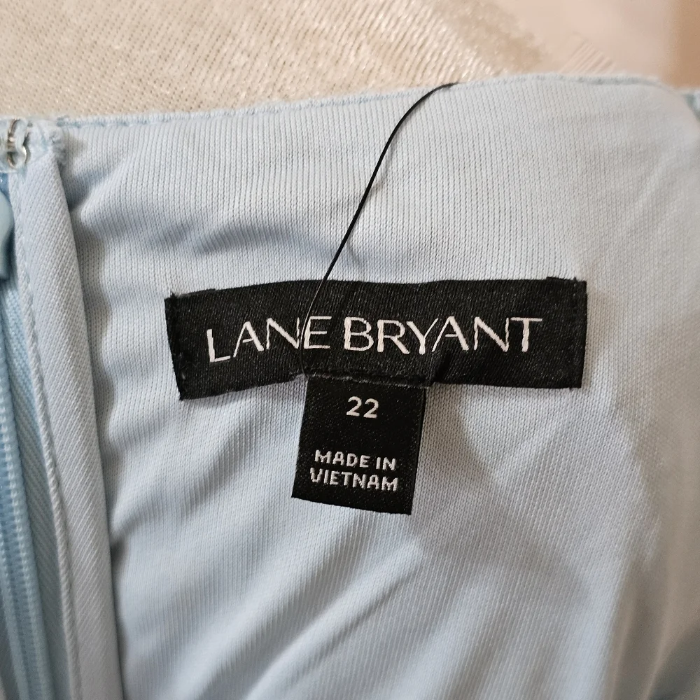 NWT Lane Bryant lace lined dress sz 22 - Picture 10 of 11